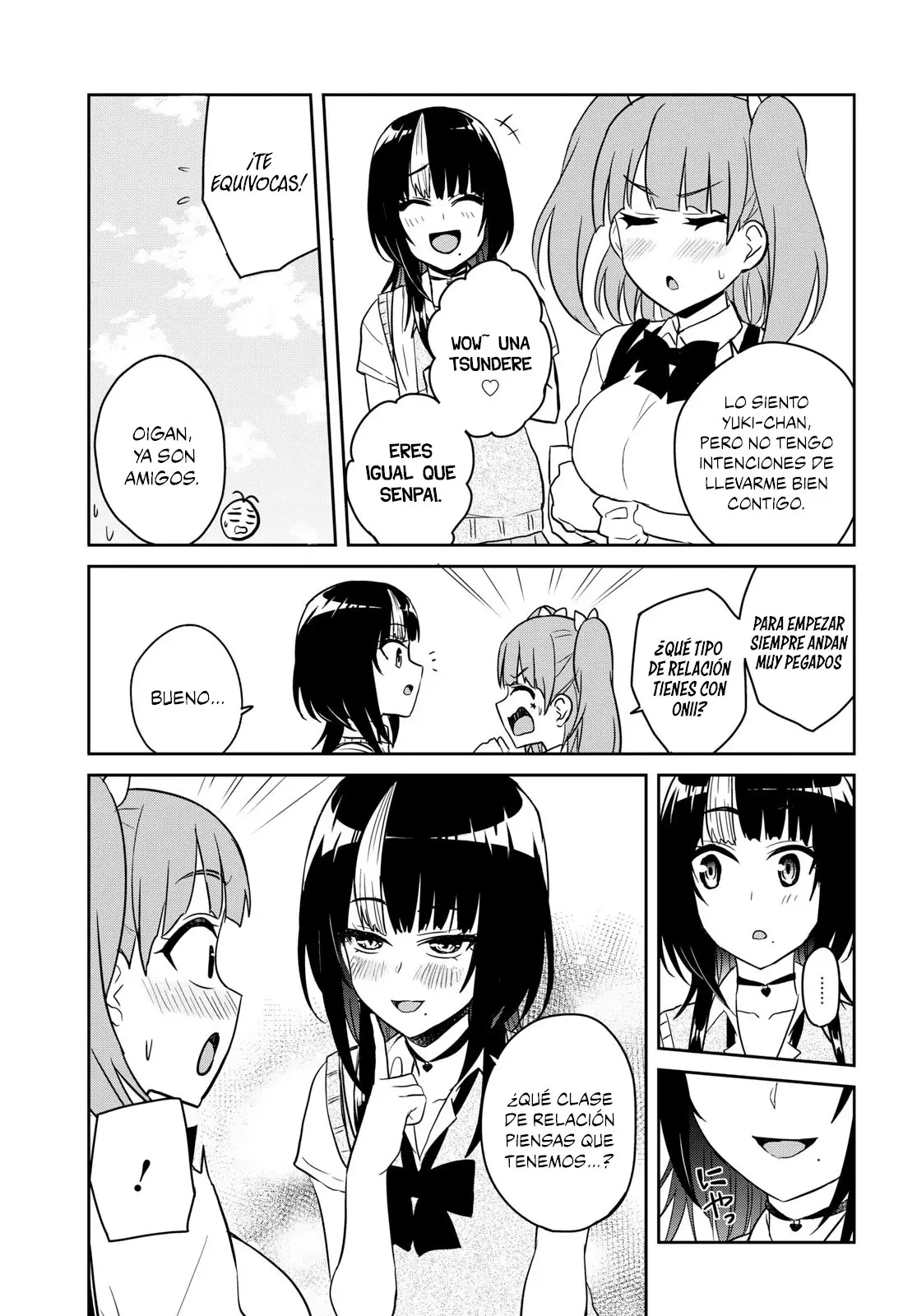 Hajimete no Gal capítulo 65 página 6