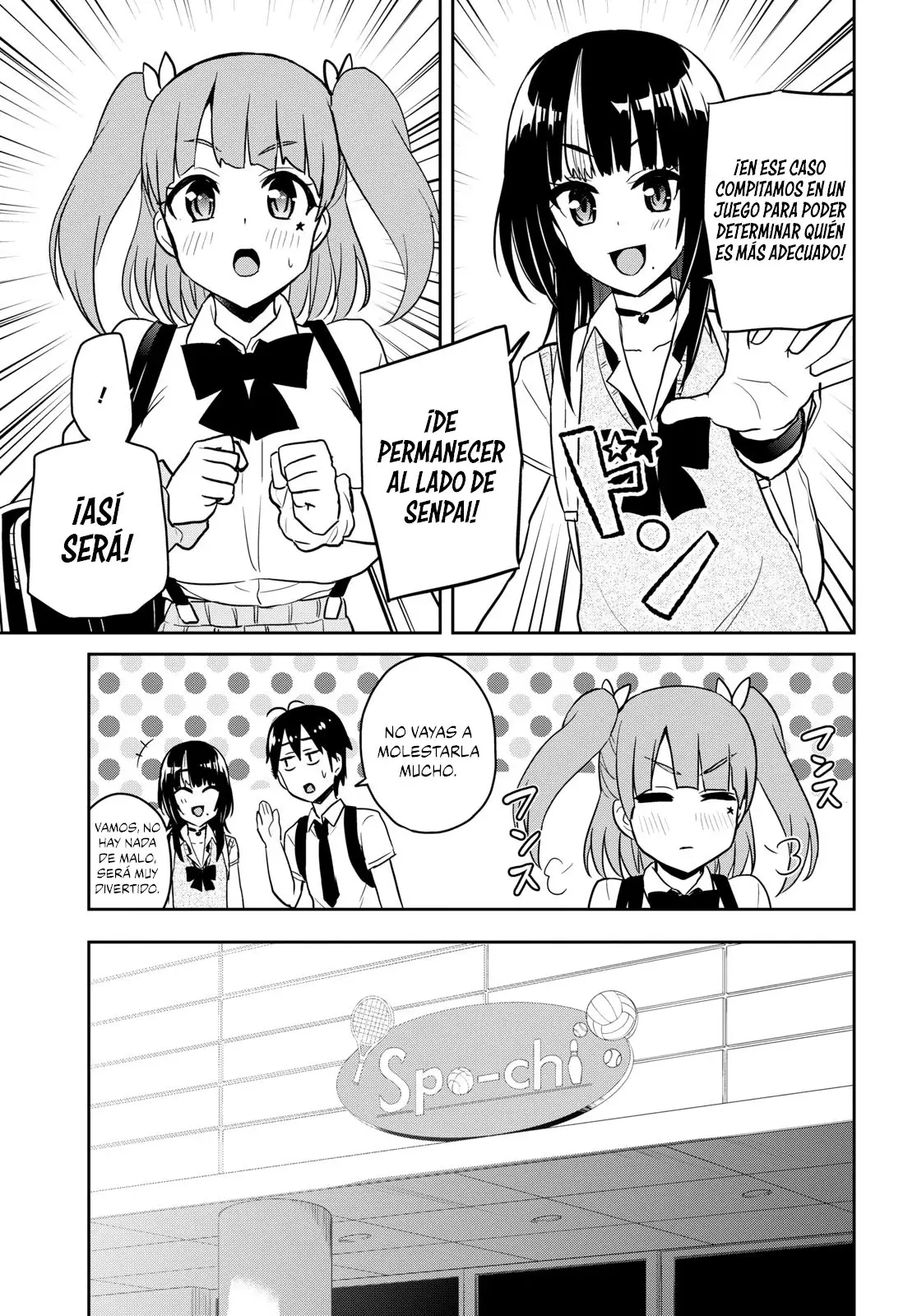 Hajimete no Gal capítulo 65 página 8