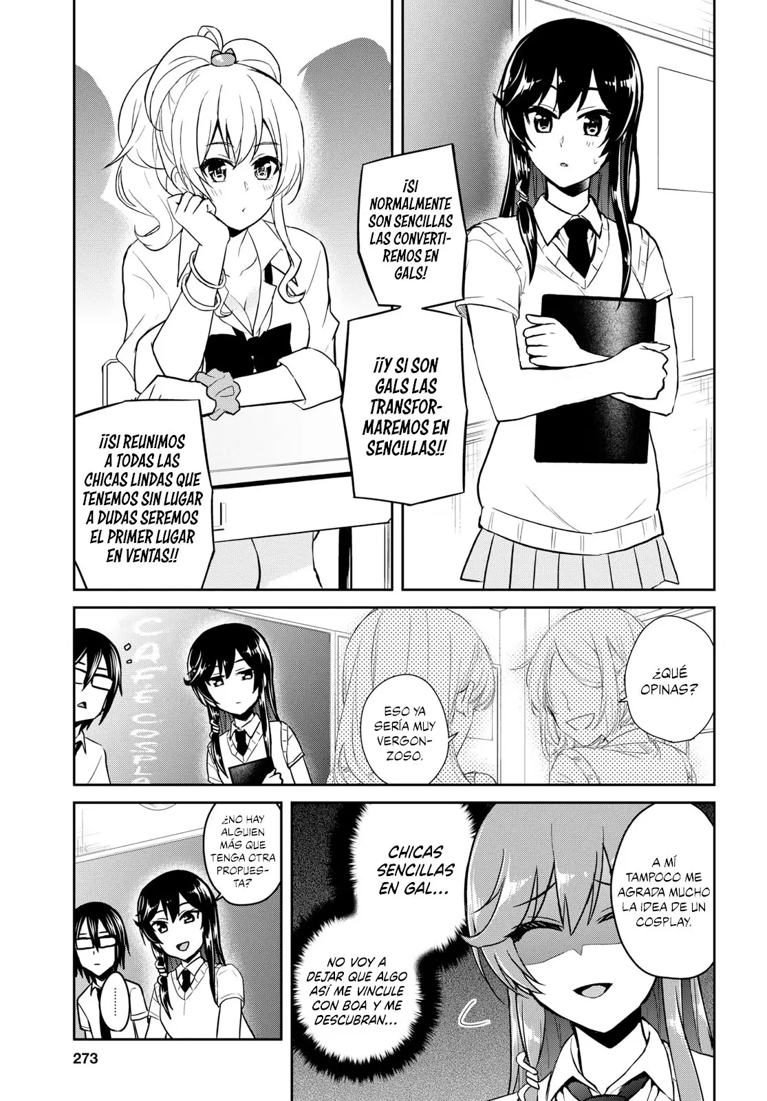 Hajimete no Gal capítulo 66 página 10