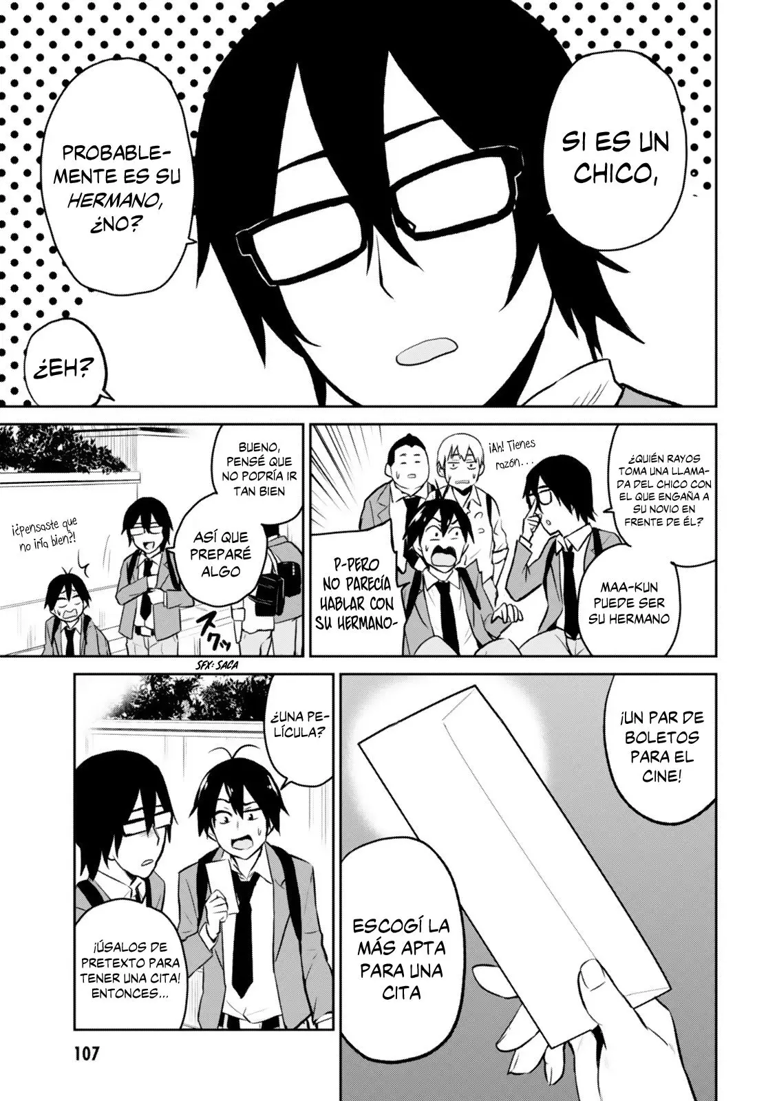 Hajimete no Gal capítulo 7 página 4