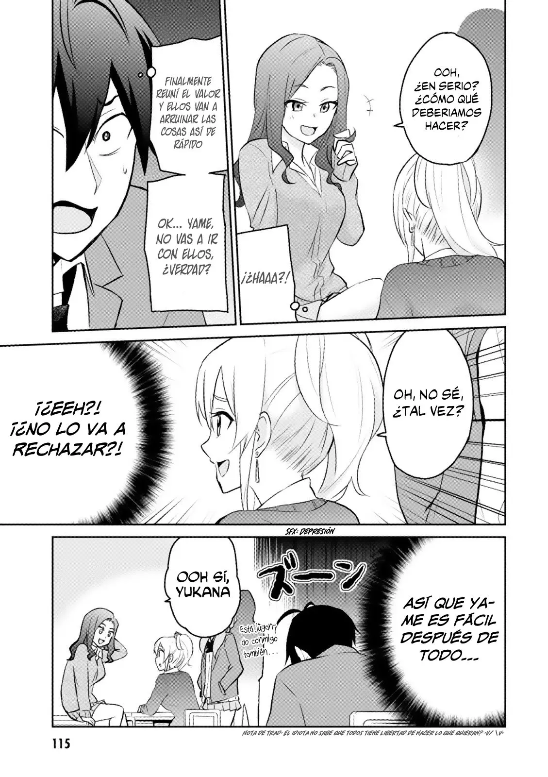 Hajimete no Gal capítulo 7 página 12