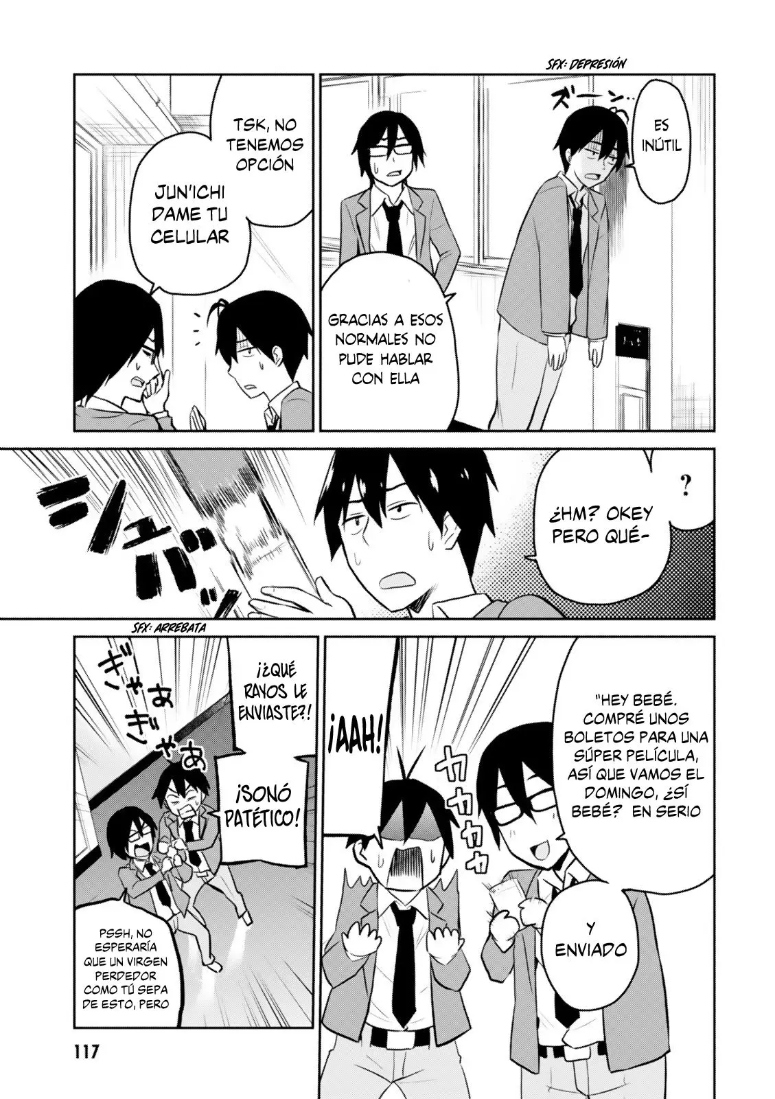 Hajimete no Gal capítulo 7 página 14