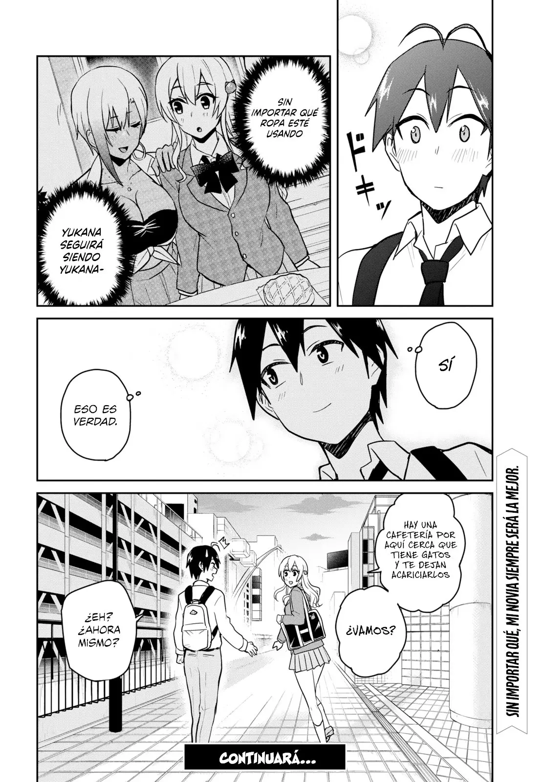 Hajimete no Gal capítulo 70 página 17