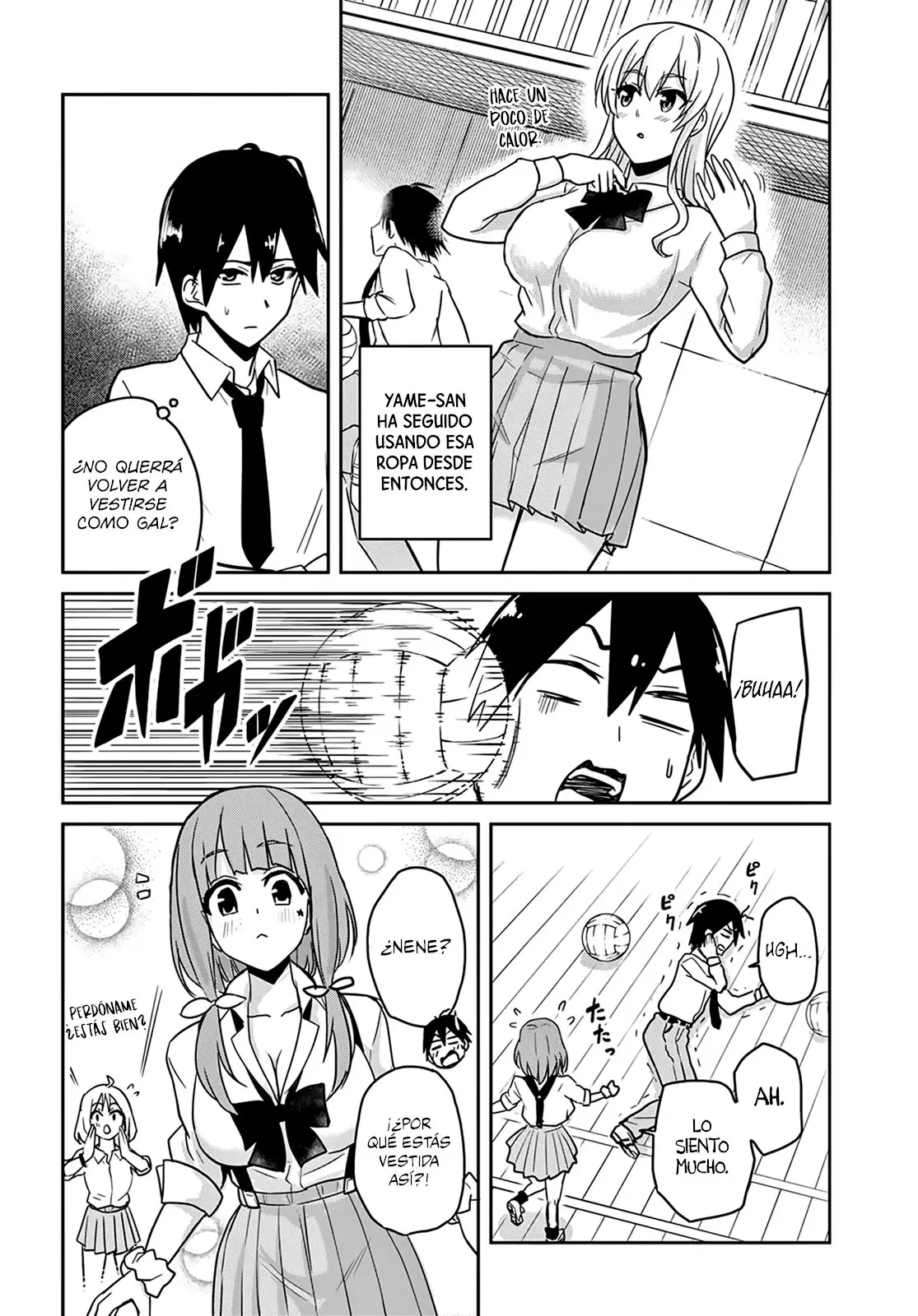 Hajimete no Gal capítulo 71 página 3