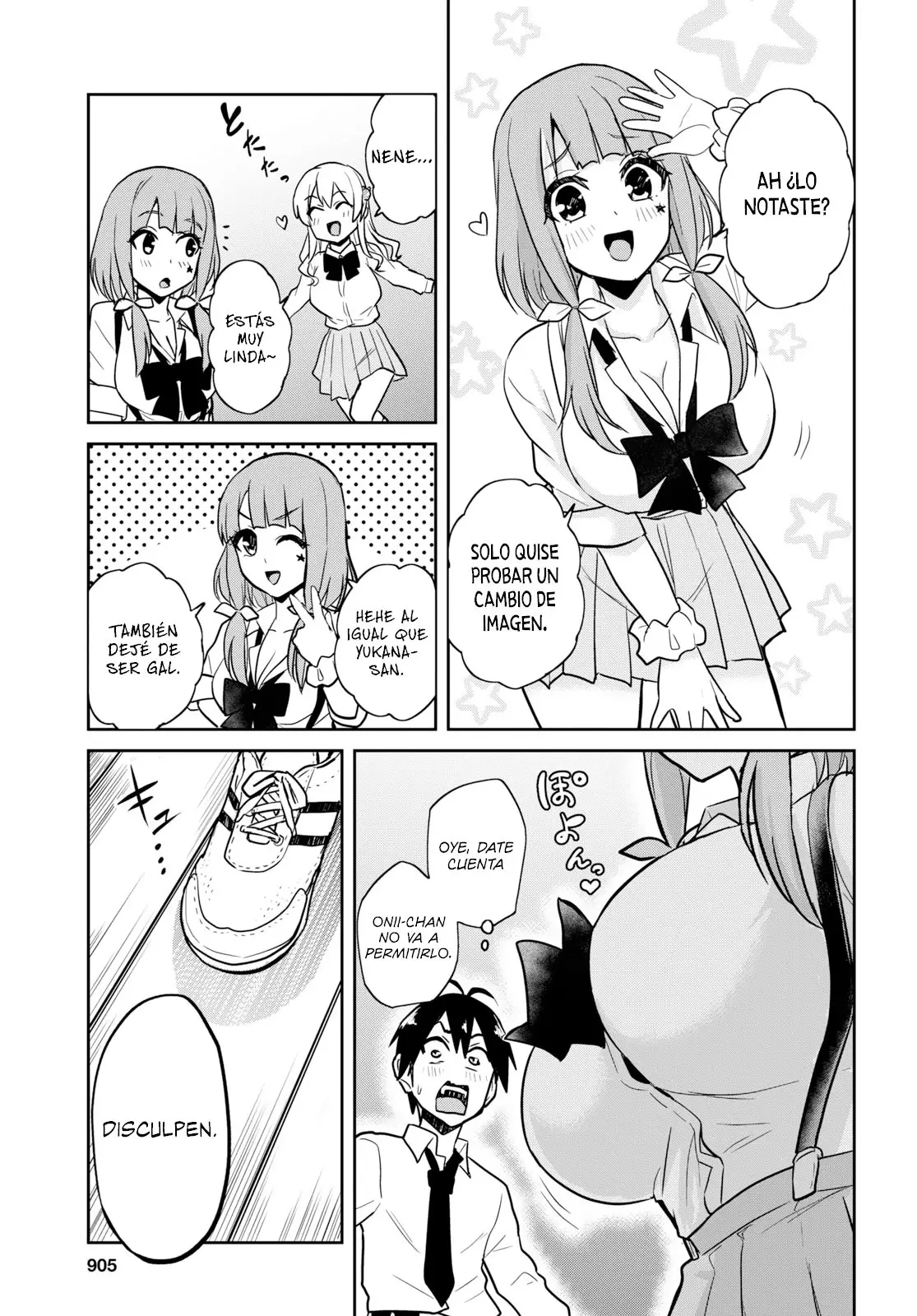 Hajimete no Gal capítulo 71 página 4