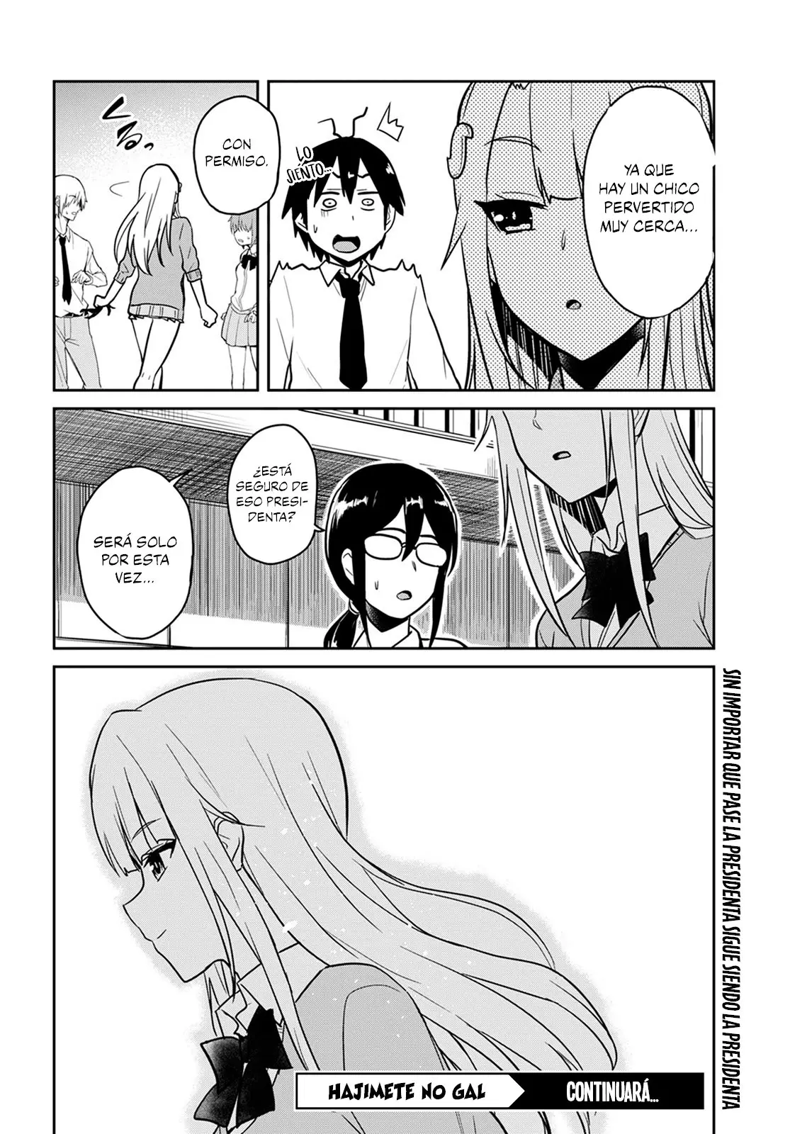 Hajimete no Gal capítulo 71 página 21