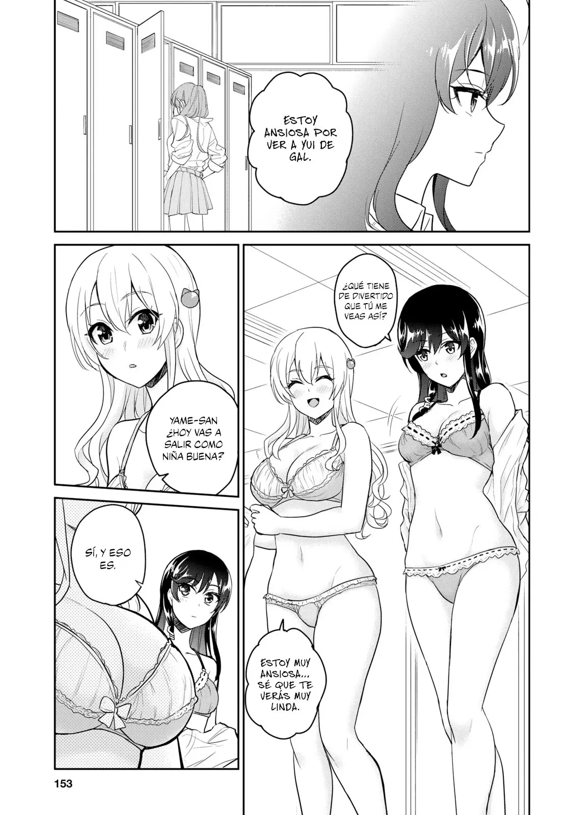 Hajimete no Gal capítulo 72 página 6