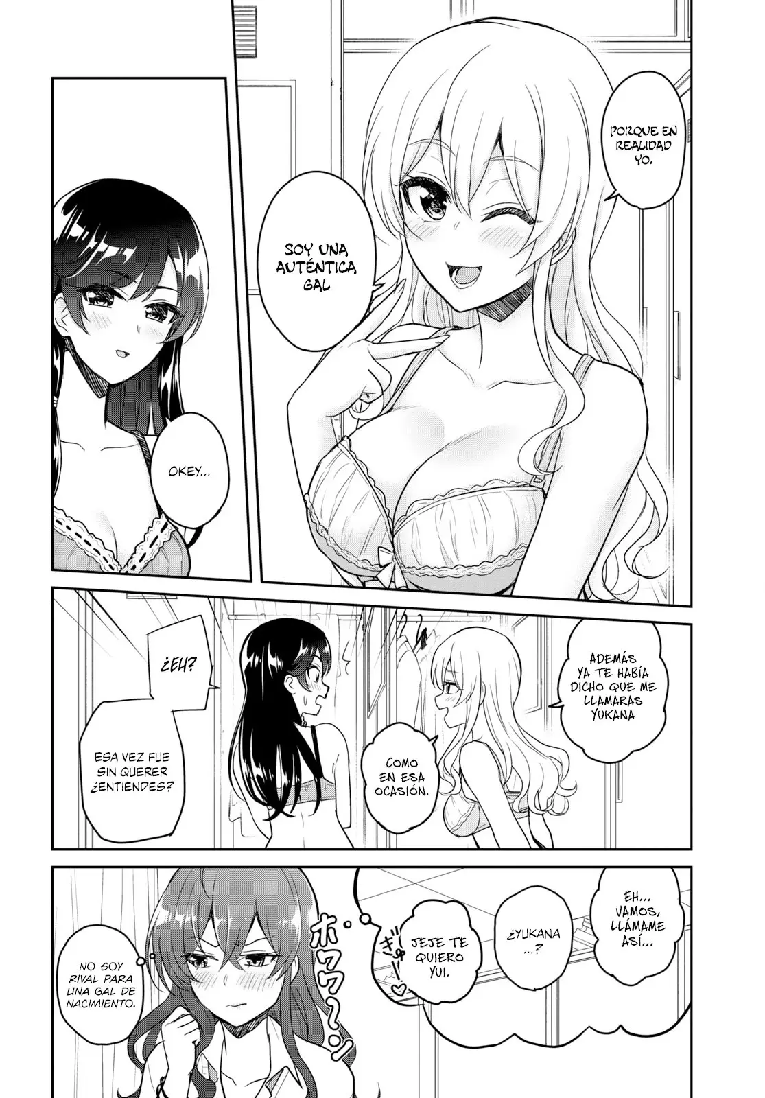 Hajimete no Gal capítulo 72 página 7