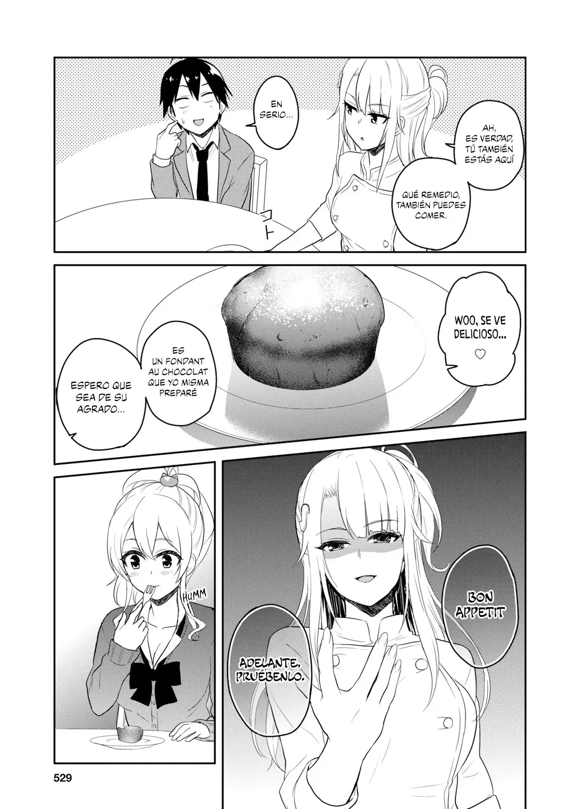 Hajimete no Gal capítulo 73 página 8