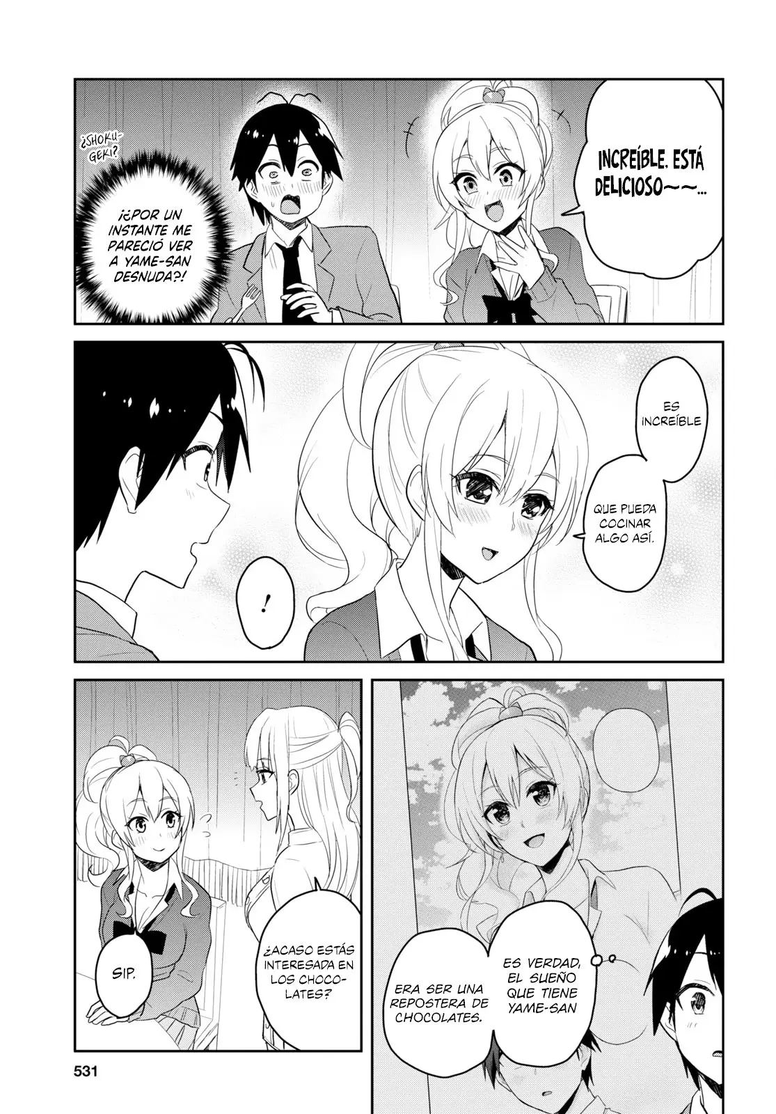 Hajimete no Gal capítulo 73 página 10
