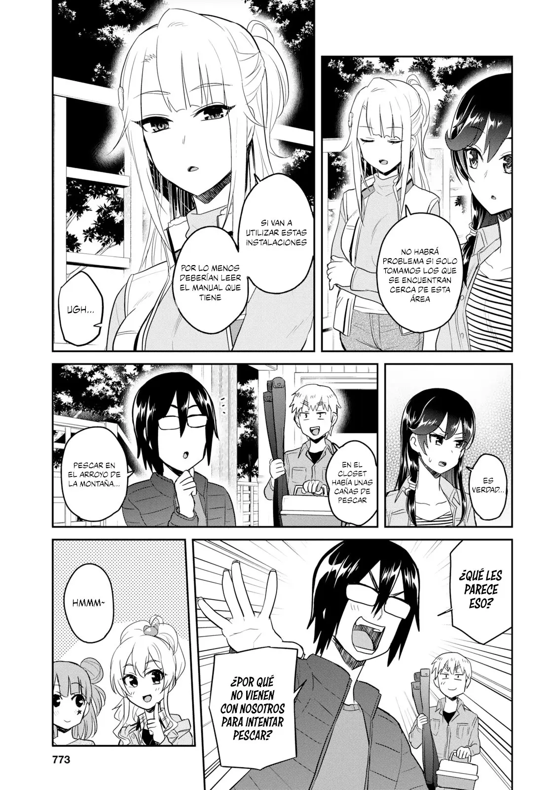 Hajimete no Gal capítulo 74 página 8