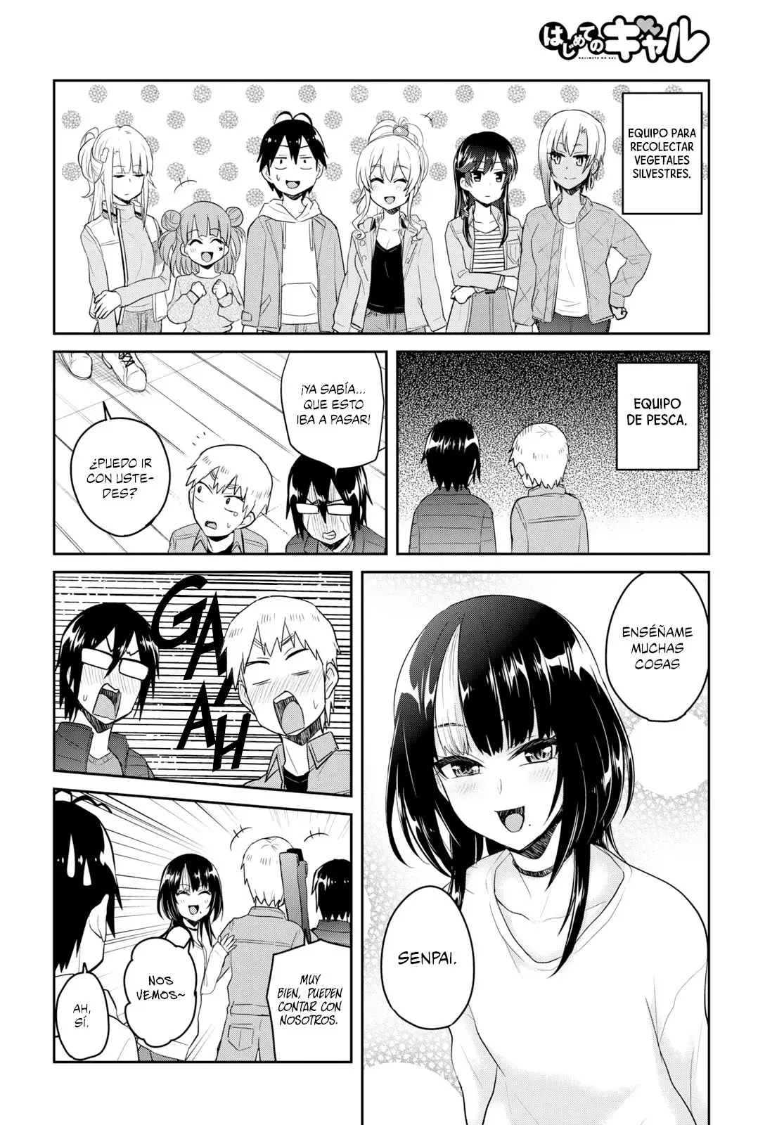 Hajimete no Gal capítulo 74 página 9
