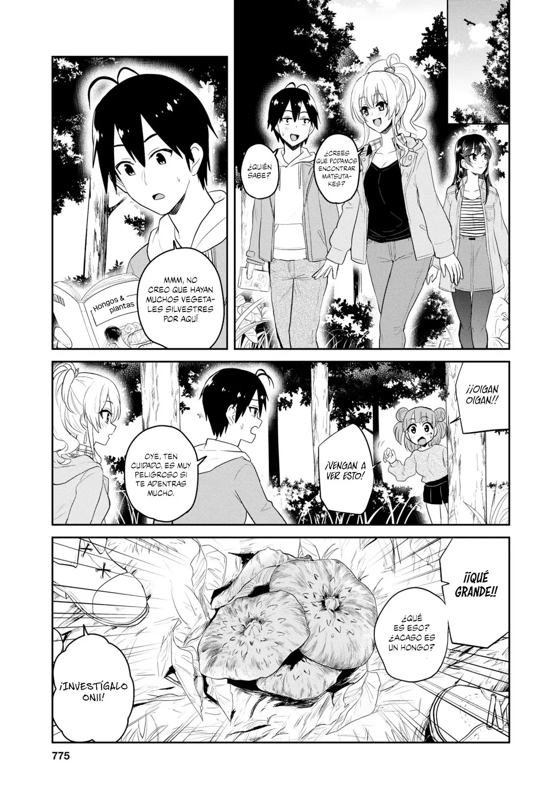 Hajimete no Gal capítulo 74 página 10