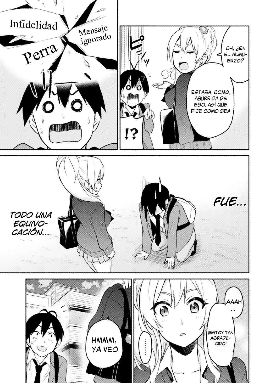 Hajimete no Gal capítulo 8 página 14