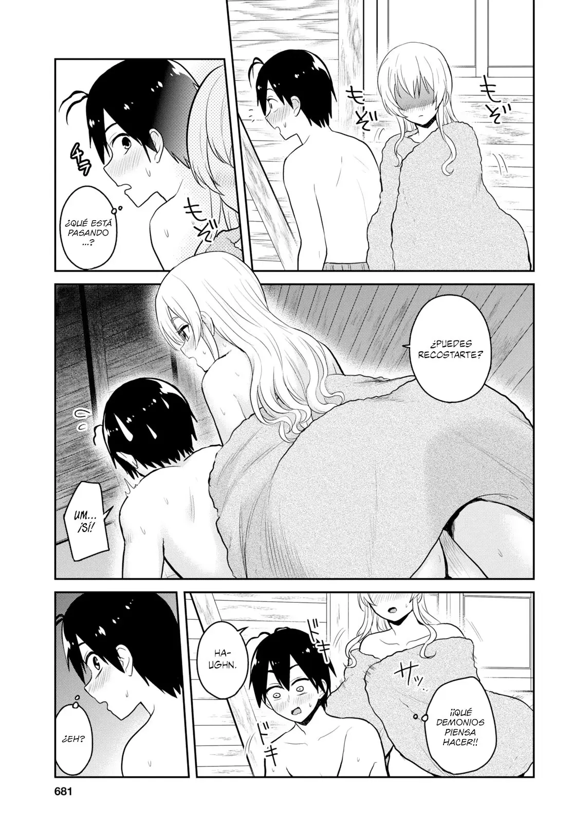 Hajimete no Gal capítulo 80 página 8