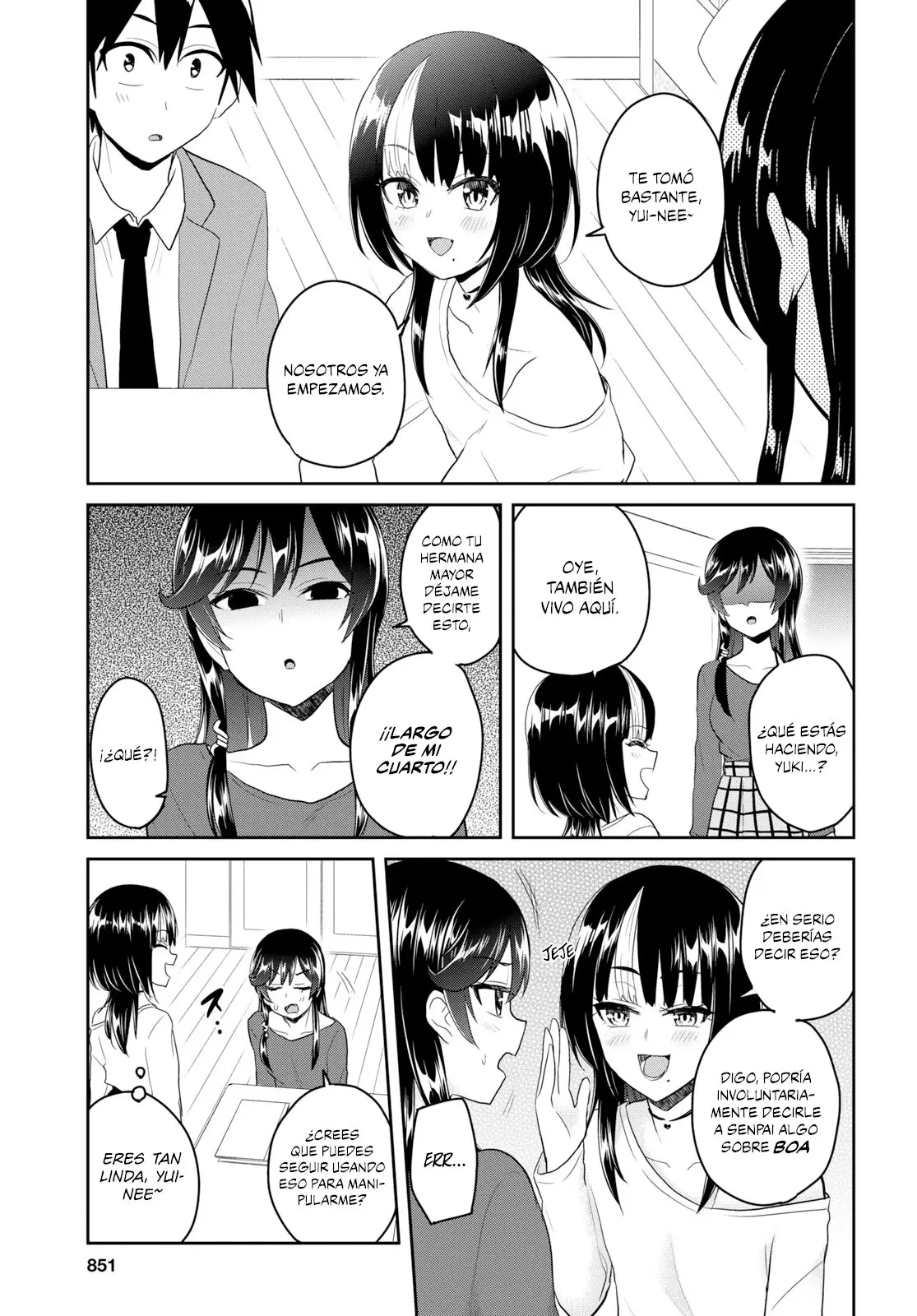 Hajimete no Gal capítulo 83 página 6