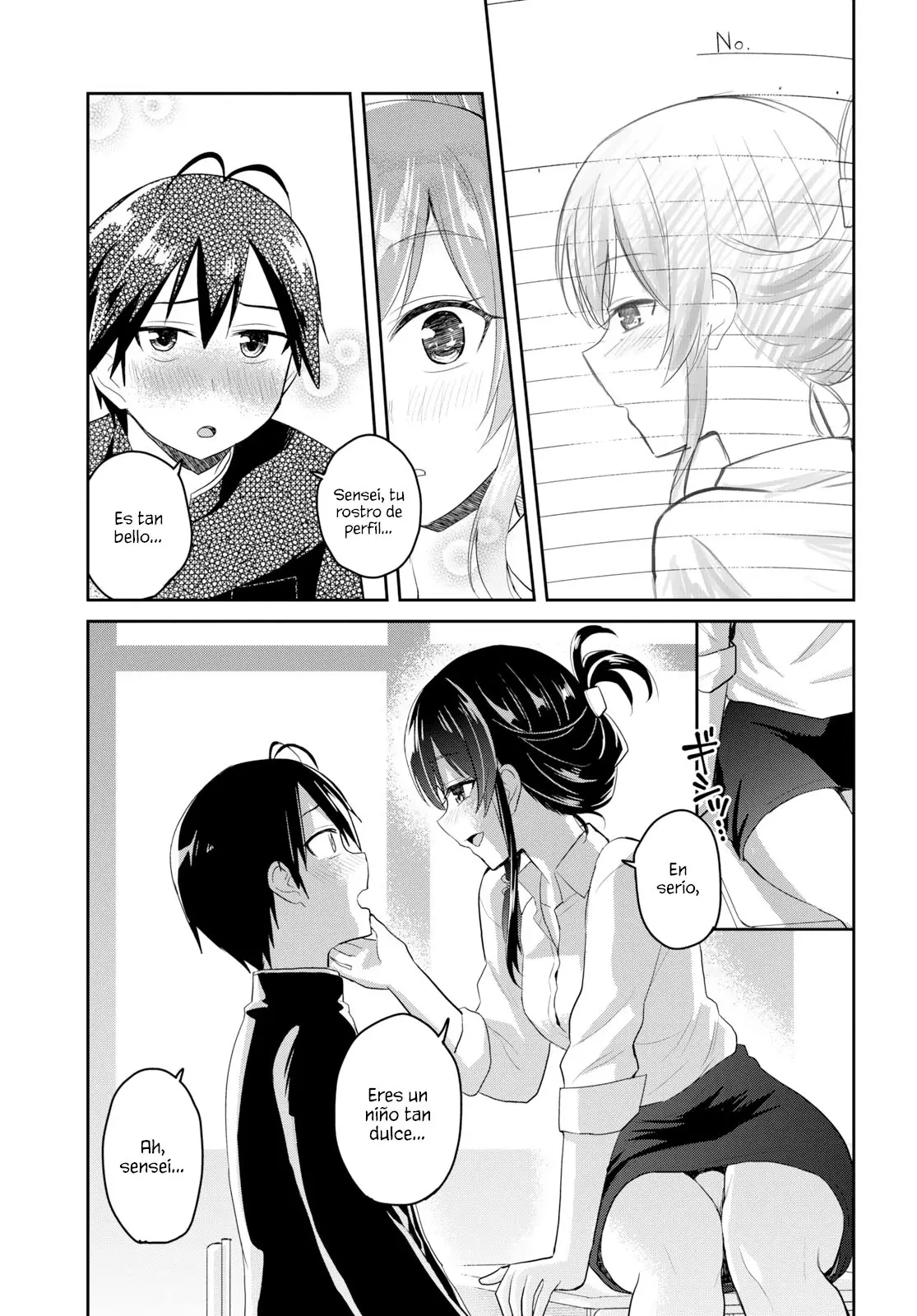 Hajimete no Gal capítulo 83 página 8