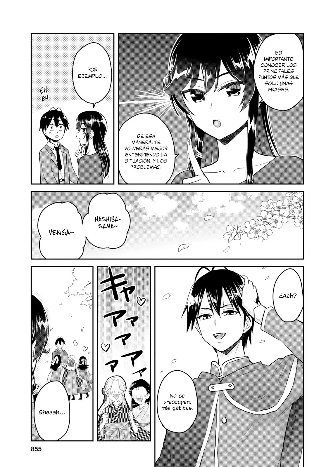 Hajimete no Gal capítulo 83 página 10