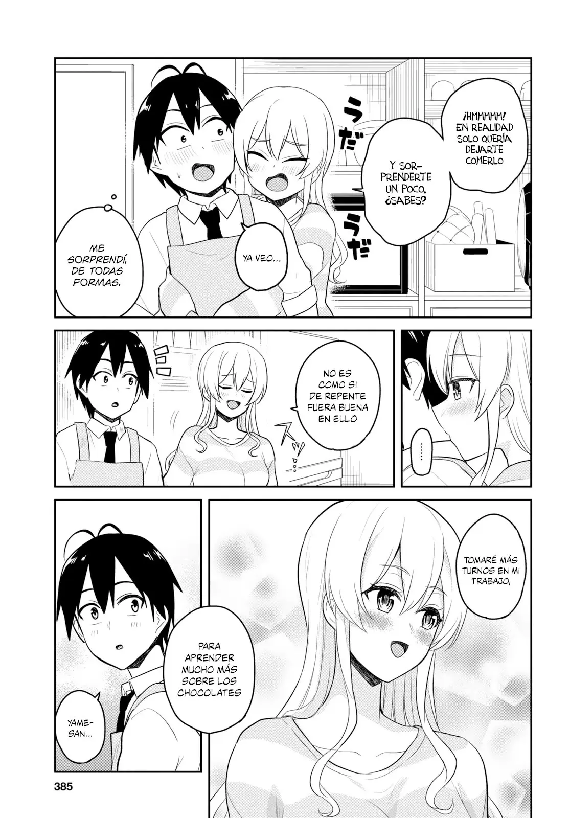 Hajimete no Gal capítulo 84 página 18