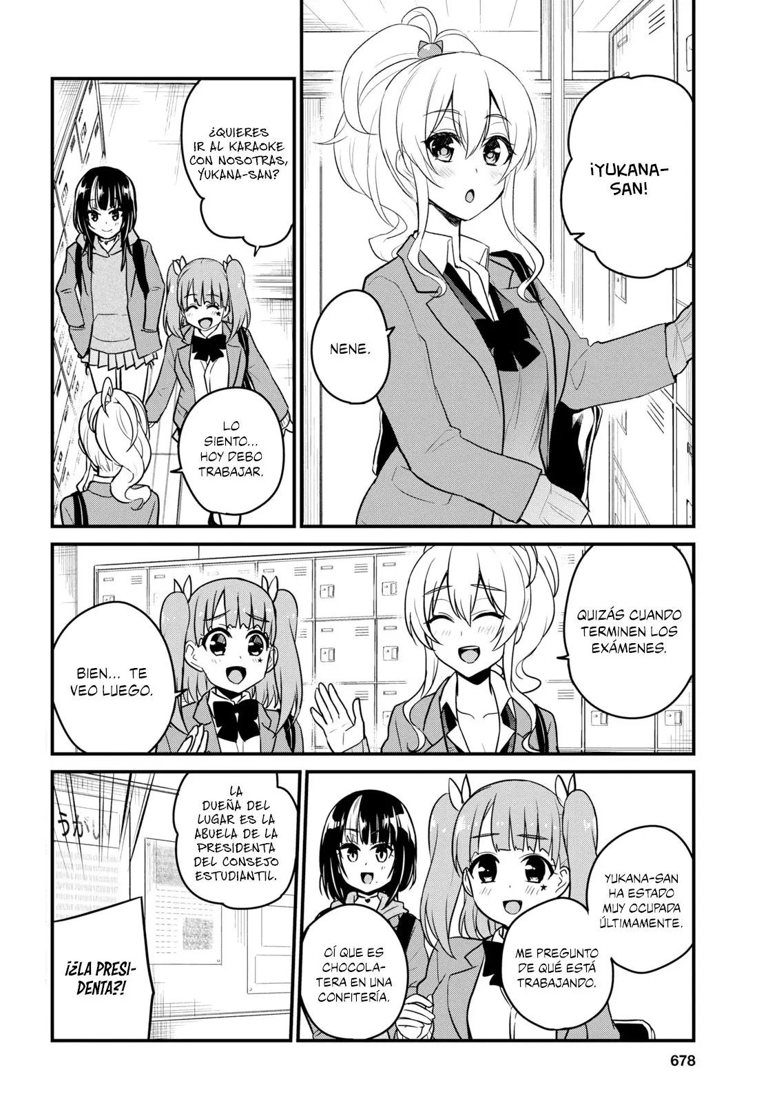 Hajimete no Gal capítulo 85 página 3
