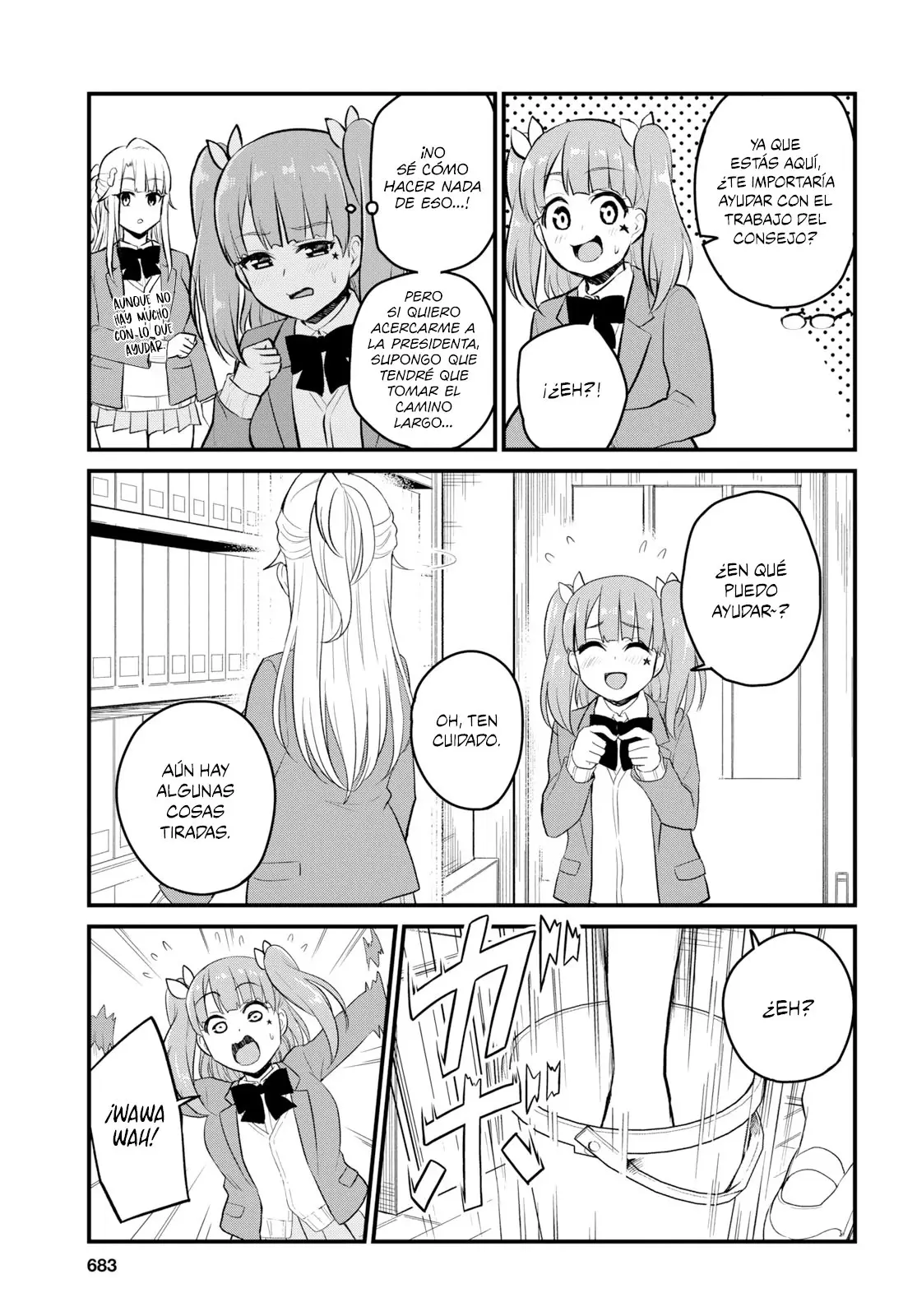 Hajimete no Gal capítulo 85 página 8