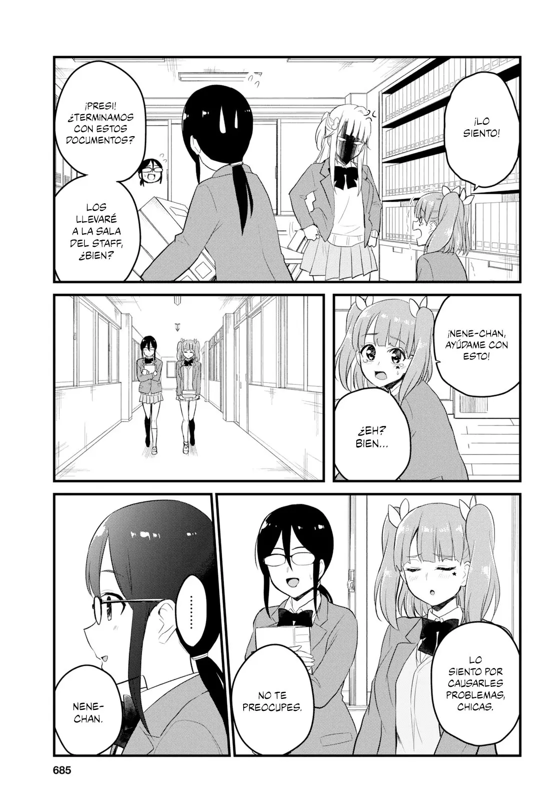 Hajimete no Gal capítulo 85 página 10
