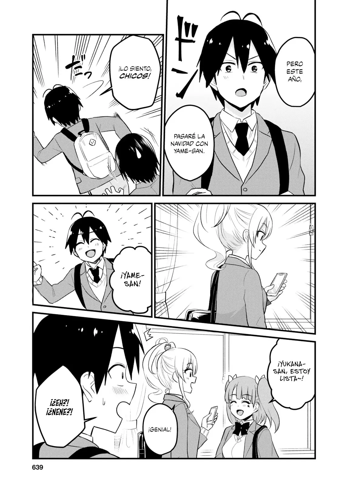 Hajimete no Gal capítulo 86 página 4