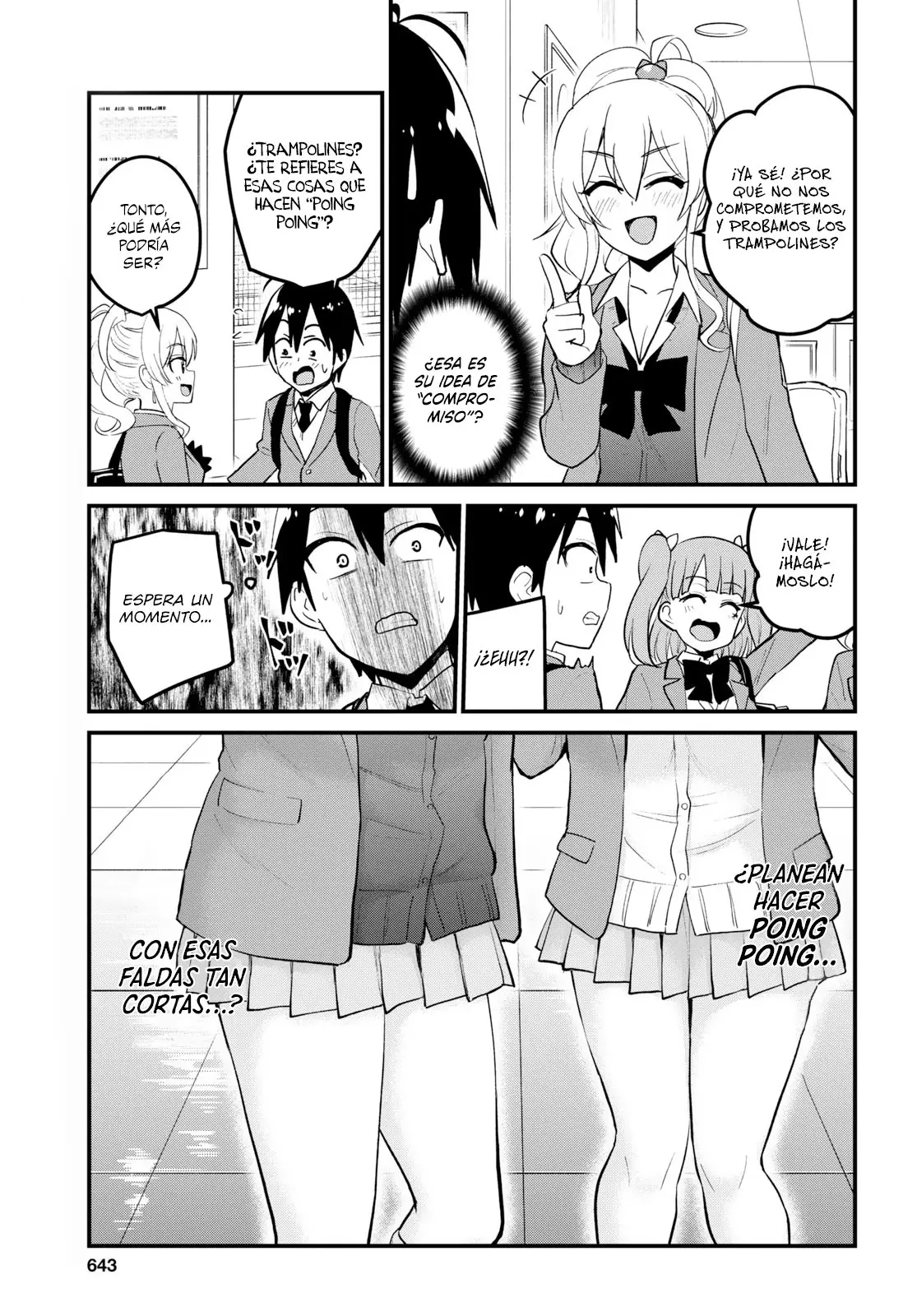 Hajimete no Gal capítulo 86 página 8