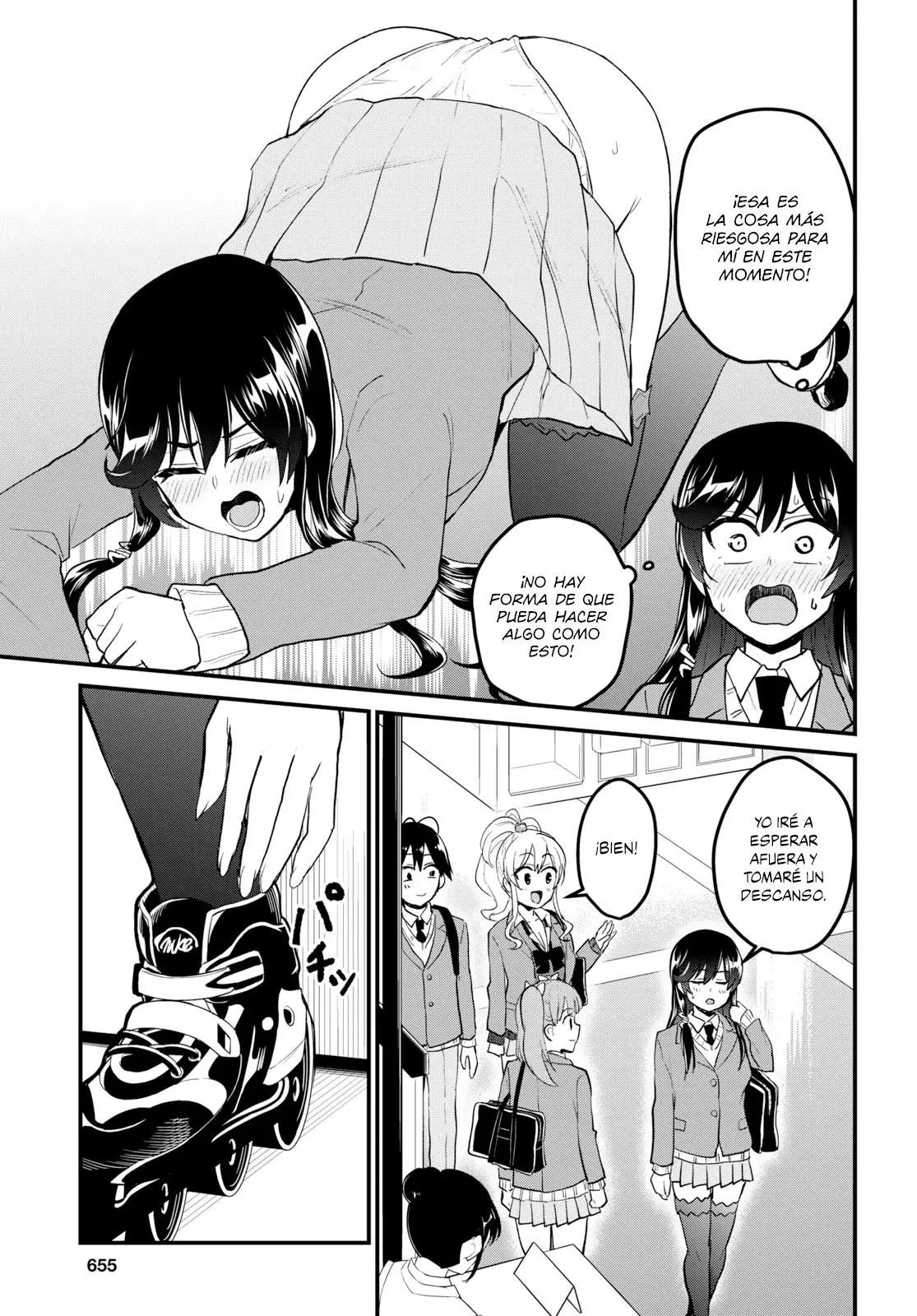 Hajimete no Gal capítulo 87 página 4
