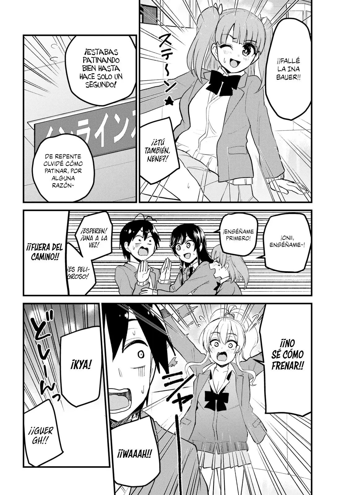 Hajimete no Gal capítulo 87 página 9