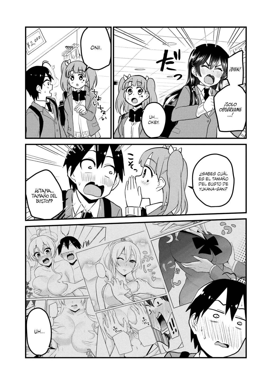 Hajimete no Gal capítulo 89 página 8