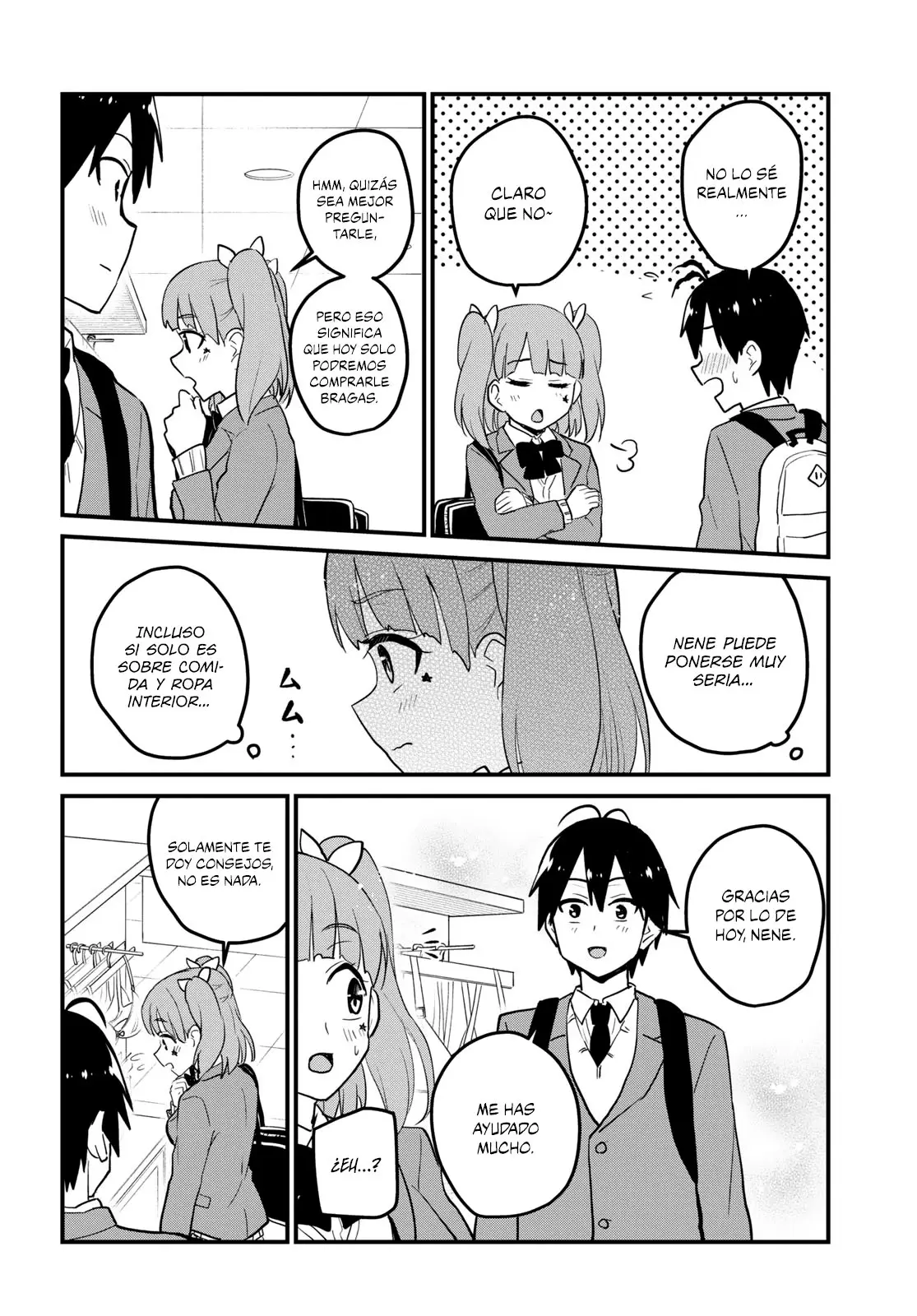 Hajimete no Gal capítulo 89 página 9