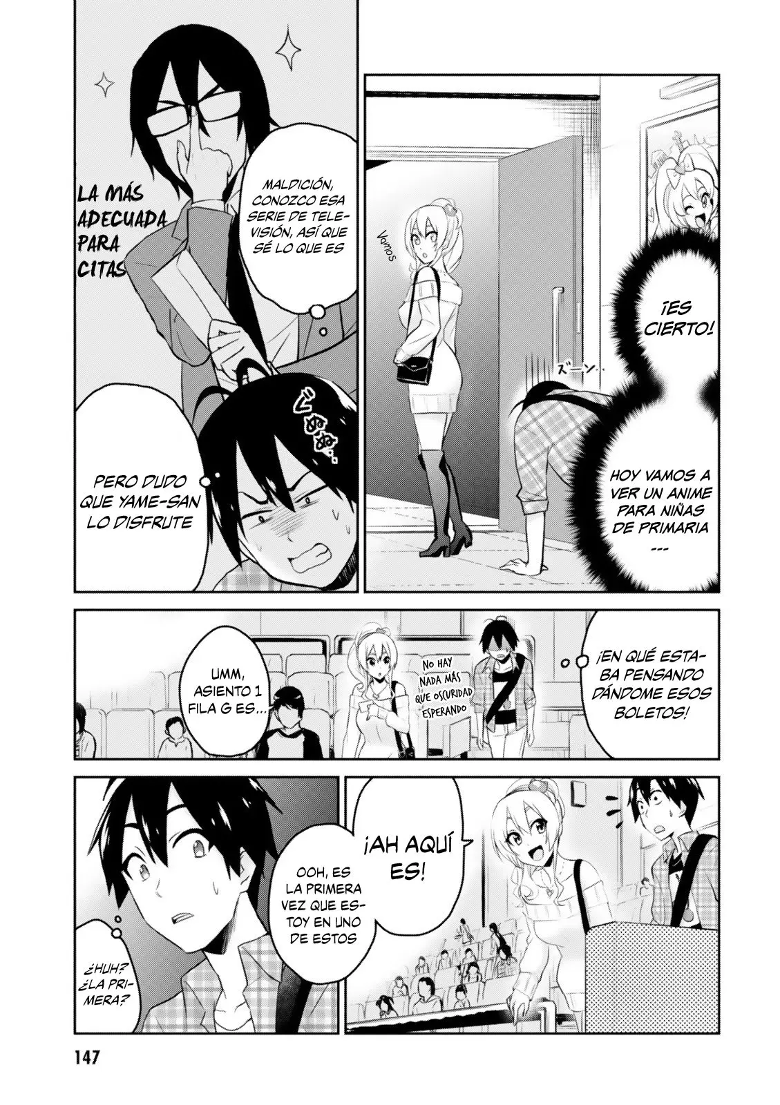 Hajimete no Gal capítulo 9 página 8