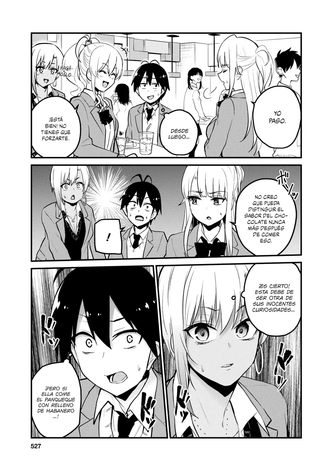 Hajimete no Gal capítulo 90 página 8