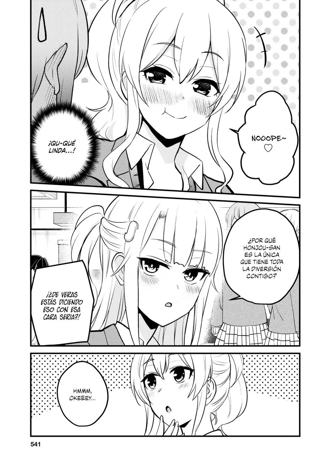 Hajimete no Gal capítulo 91 página 8
