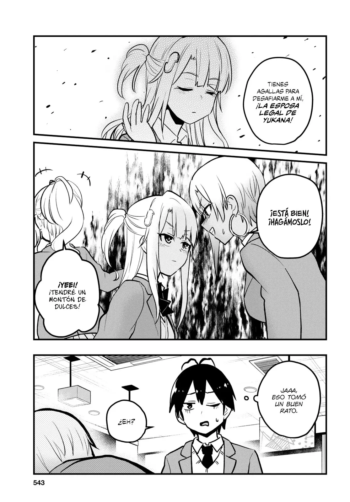 Hajimete no Gal capítulo 91 página 10