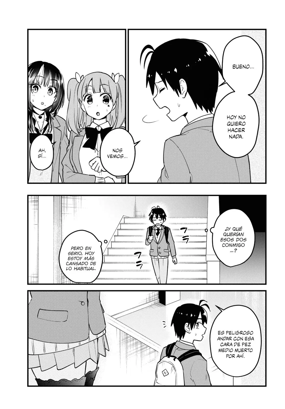 Hajimete no Gal capítulo 92 página 8