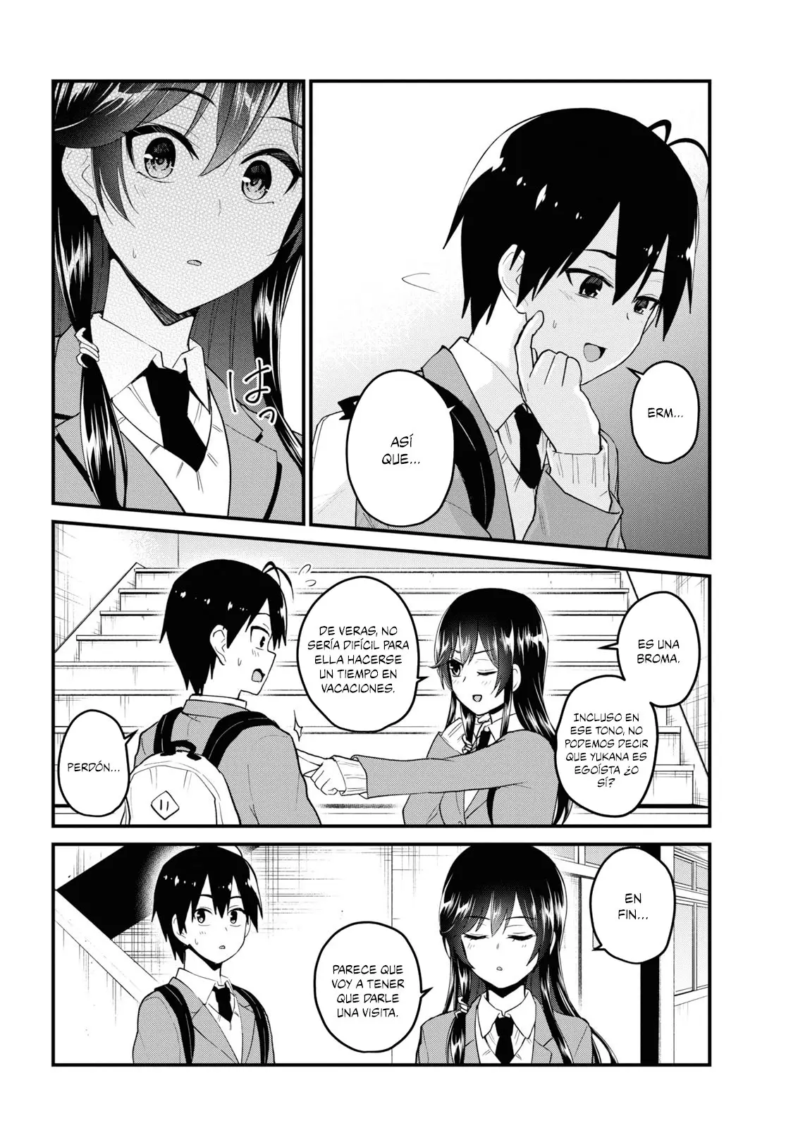Hajimete no Gal capítulo 92 página 13