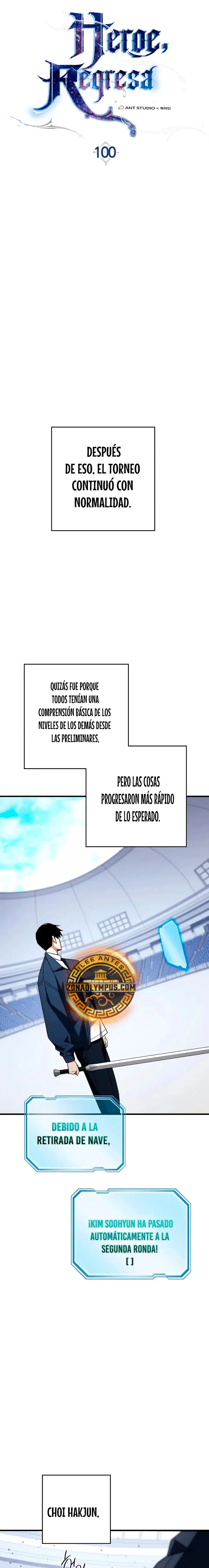 Heroe, regresa capítulo 100 página 12