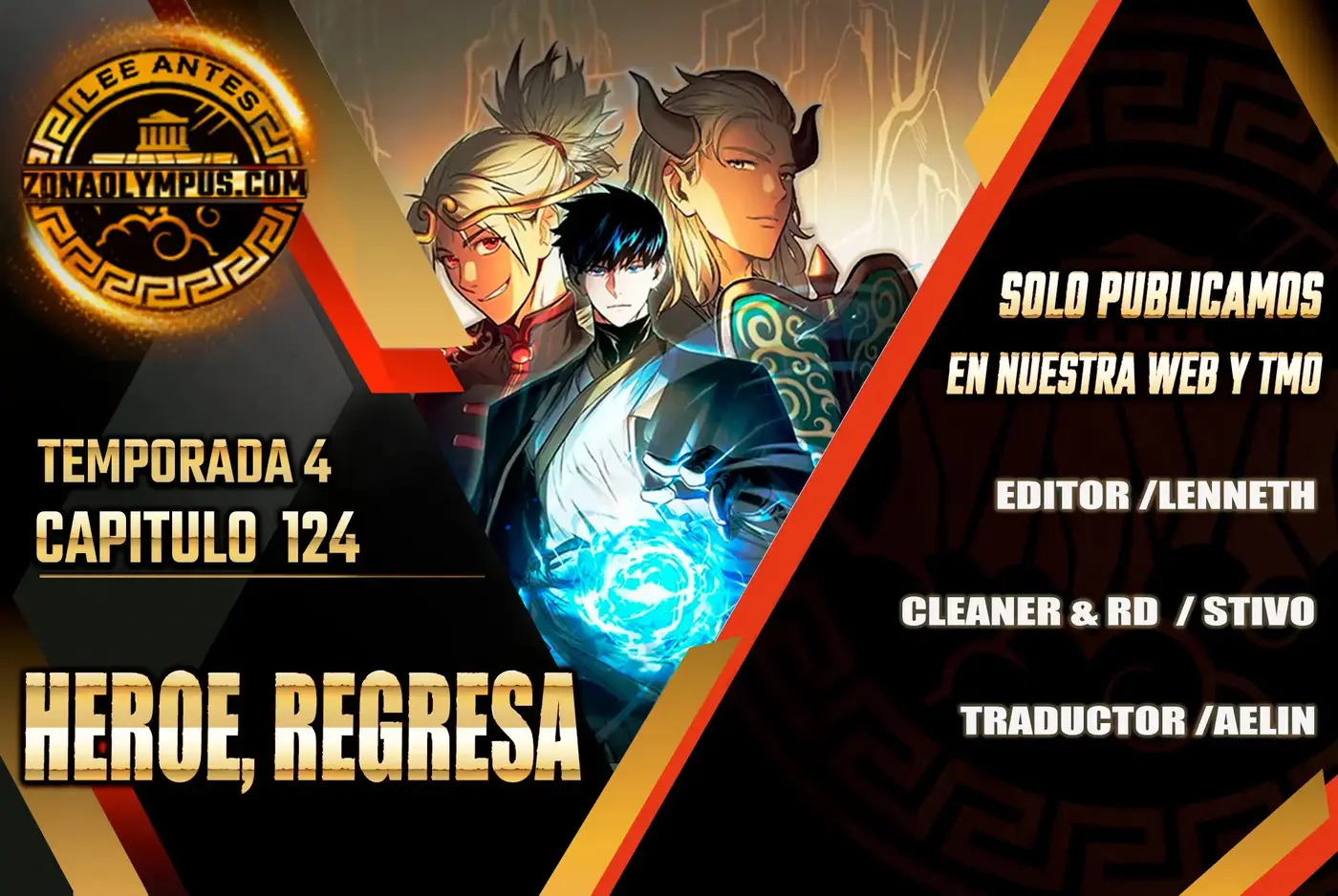 Heroe, regresa capítulo 124 página 1