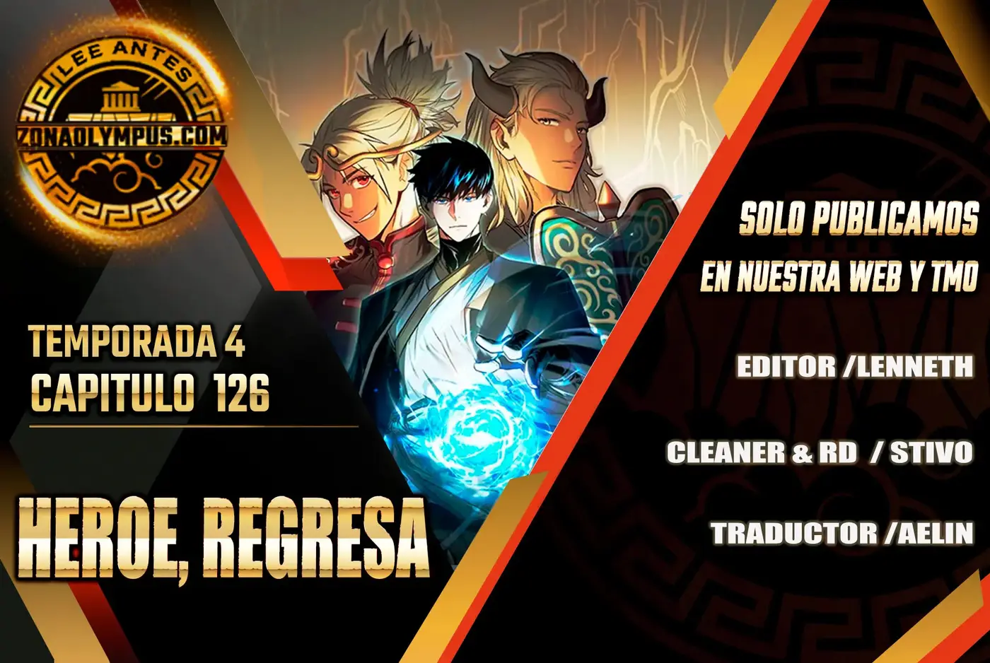 Heroe, regresa capítulo 126 página 1