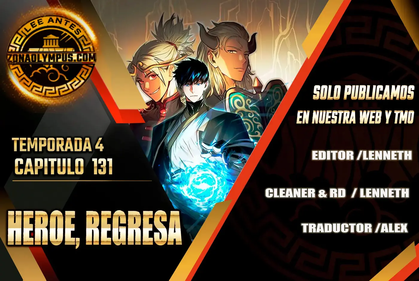 Heroe, regresa capítulo 131 página 1