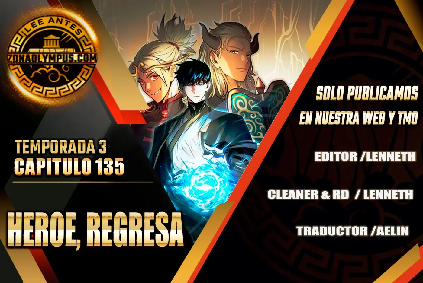 Heroe, regresa capítulo 135 página 1