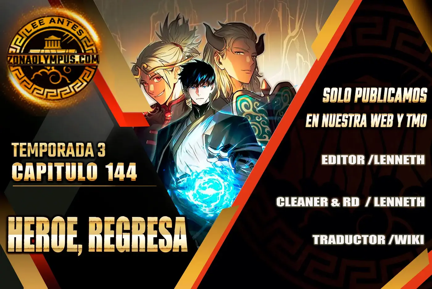 Heroe, regresa capítulo 144 página 1