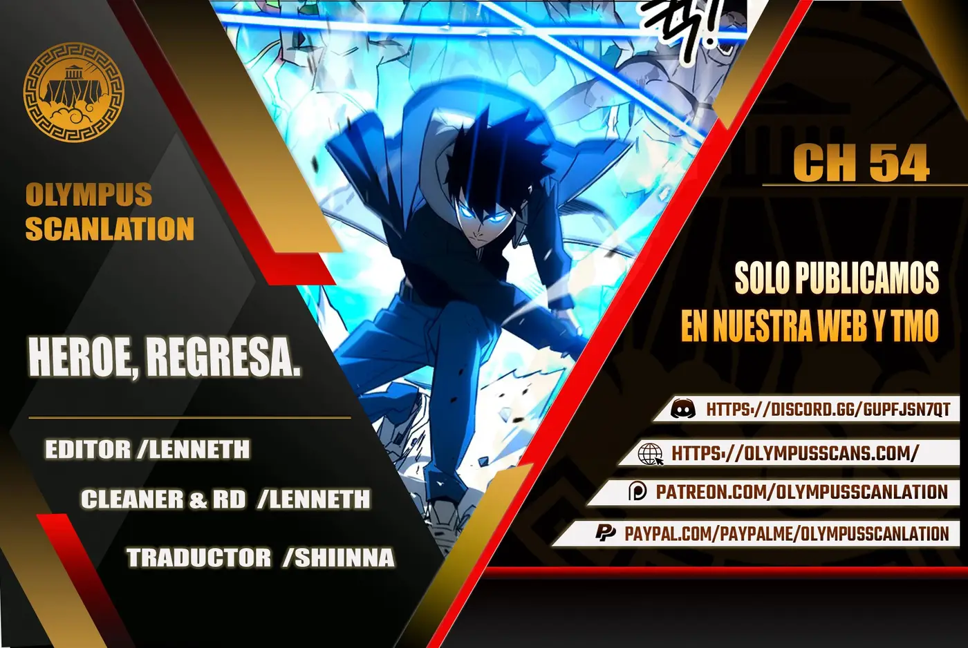 Heroe, regresa capítulo 54 página 1