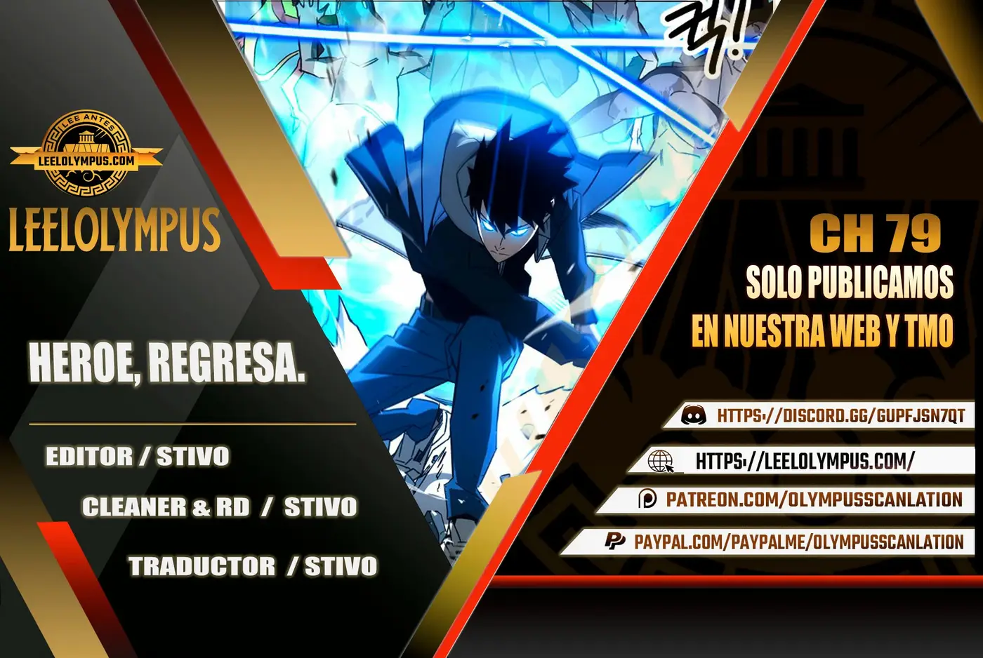 Heroe, regresa capítulo 79 página 1