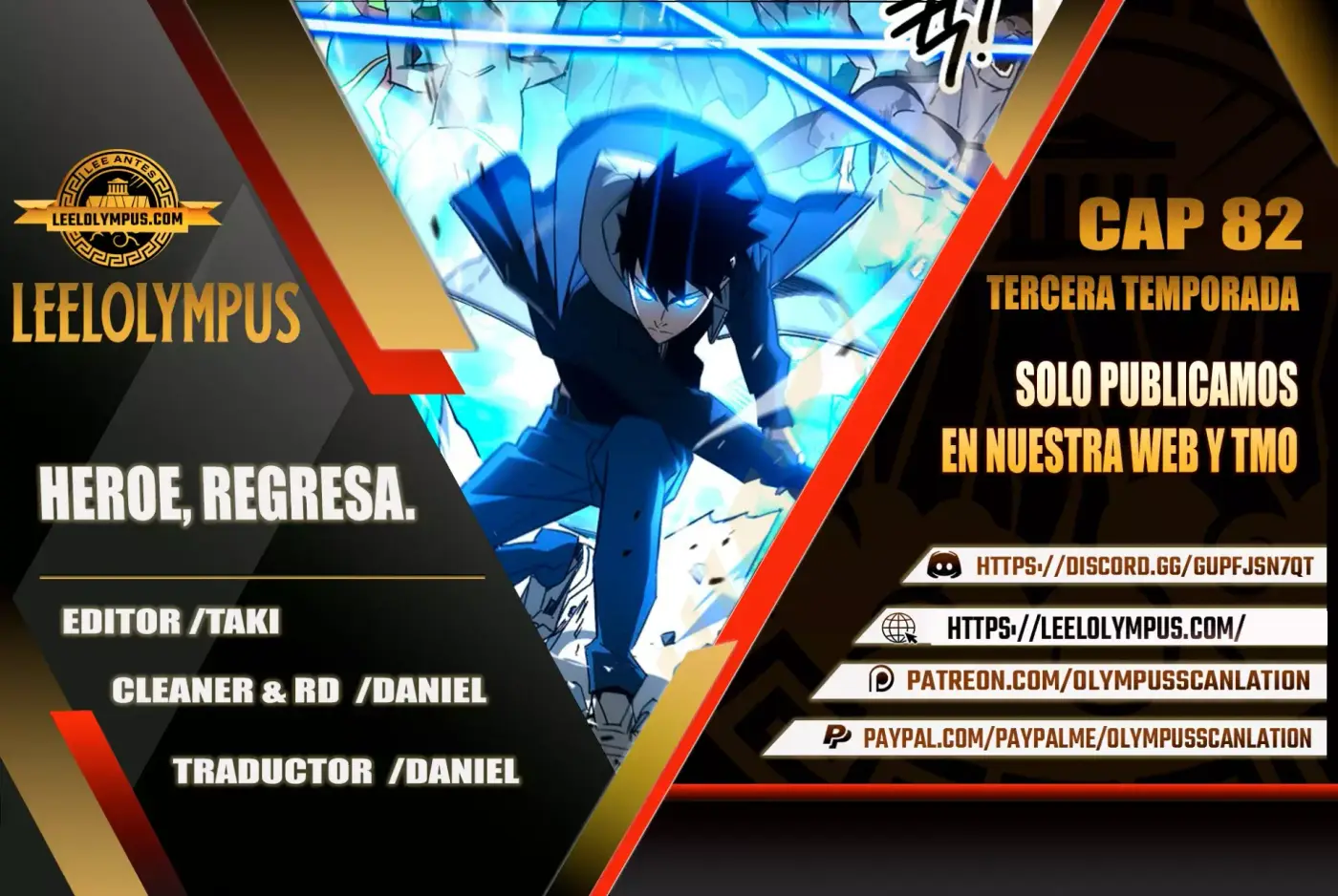 Heroe, regresa capítulo 82 página 1