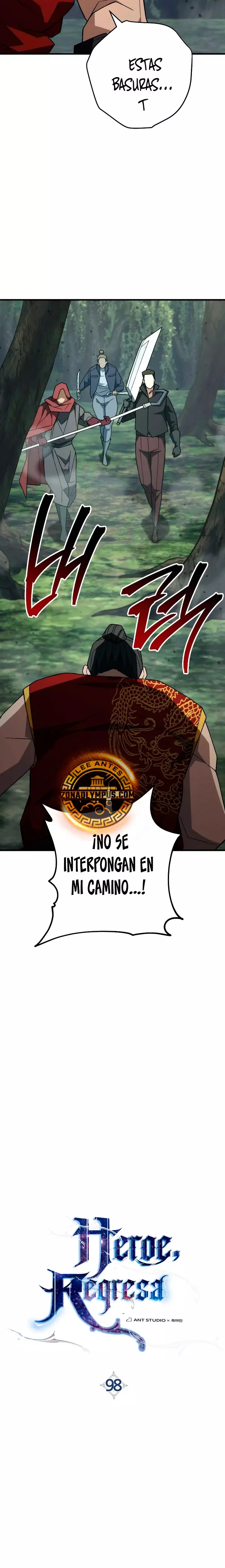 Heroe, regresa capítulo 98 página 20