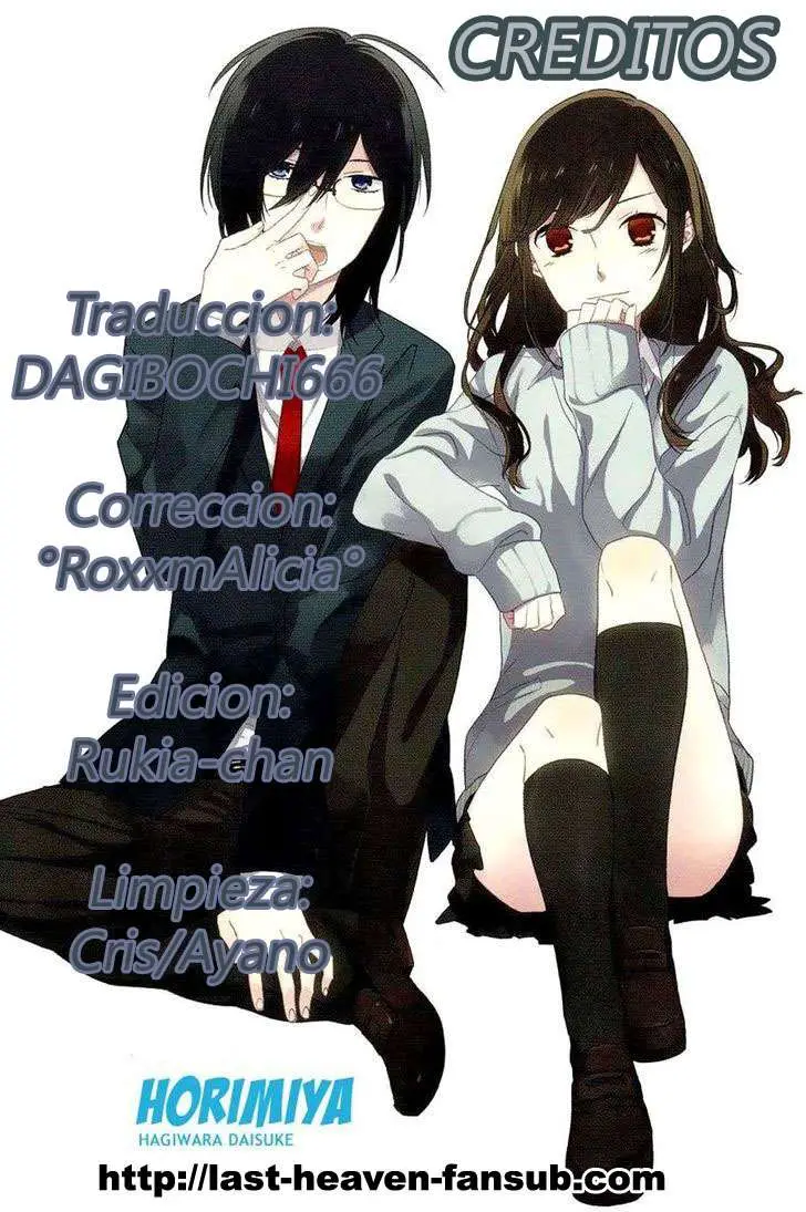 Horimiya capítulo 1 página 1