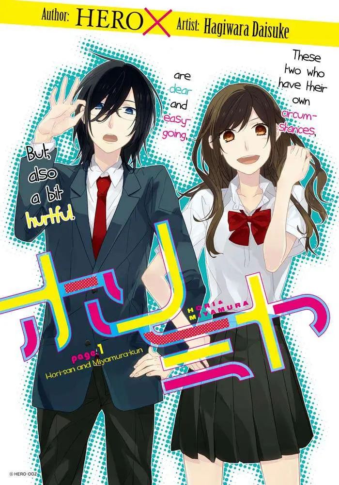 Horimiya capítulo 1 página 2